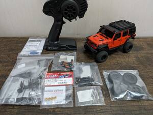 mini-Z 4ｘ4 ジープ ラングラー ルビコン アンリミテッド 中古品