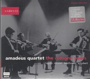 [2CD/Andante]ベートーヴェン:弦楽四重奏曲第16番ヘ長調Op.135他/アマデウス弦楽四重奏団 1955.2.28他