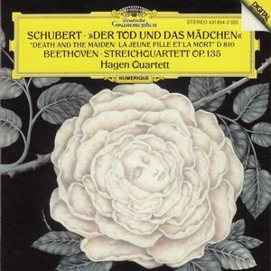 [CD/Dg]ベートーヴェン:弦楽四重奏曲第16番ヘ長調Op.135他/ハーゲン四重奏団 1990.10