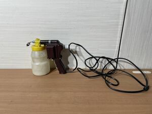 染み抜き用スプレーガン SunR サンアール 91-3843 通電確認済品 1971年製 汚れ落とし クリーニング 洗濯 電動 業務用 レトロ 中古品