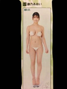 【正規品】藤乃あおい 等身大ポスター アサ芸 姉セーラー 2022