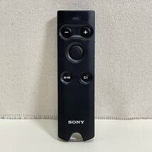 BC19【カメラ備品】美品　SONY ソニー ワイヤレスリモートコマンダー RMT-P1BT リモコン Bluetooth _画像2