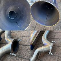 【絶版希少品】パワーハウスアミューズ R1フルチタンマフラー フェアレディZ33 VQ35 Powerhouse amuse Full titan muffler made in japan_画像3