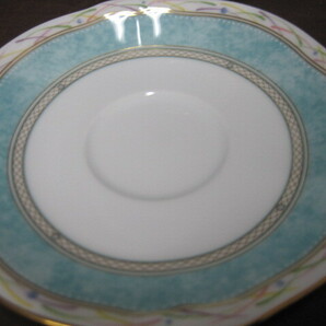 【P131】Noritake ノリタケ ハナレイク カップ＆ソーサー ２客セット ペア 金彩の画像4