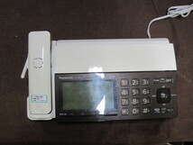 【P175】パナソニック Panasonic KX-PD102-W パーソナルファックス 親機　電話機_画像1