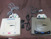 【P231】SEGA セガ　セガサターン 本体 コントローラー 2台セット HST-3200 HST-3220　セガサターン SS_画像1