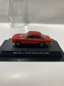 京商　1/64 ミニカーコレクション　ALFA ROMEO GIULIA SPRINT GTA 1600