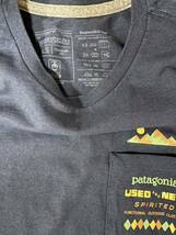 送料激安　今季物　極上美品　ポケットT ネイビー　女性にも　patagonia パタゴニア サイズXS M程度_画像2