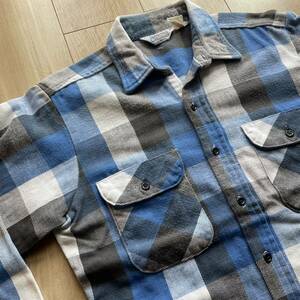 70s Vintage FIVE BROTHER flannel shirts M usa製 ビンテージファイブブラザー ネルシャツ チェック柄 ③