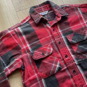 70s Vintage FIVE BROTHER flannel shirts M usa製 ビンテージファイブブラザー ネルシャツ チェック柄 ④