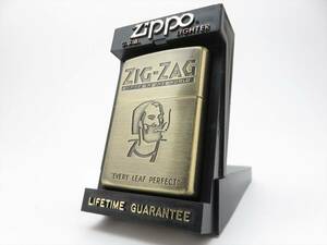 ◆◇ZIPPO ジッポー ZIG-ZAG FIRST IN THE WORLD ジグザグ 1994年製 喫煙具 収納ケース付◇◆