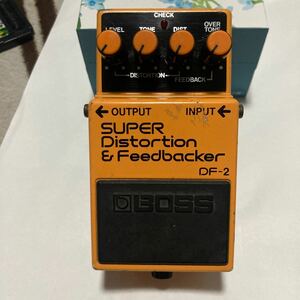 送料無料 BOSS DF-2 SUPER Distortion & Feedbacker ボス スーパーディストーション＆フィードバッカー MADE IN JAPAN 日本製