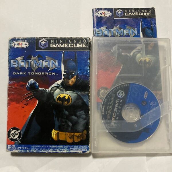 送料無料 GC ゲームキューブ バットマン ダークトゥモロー BATMAN DARK TOMORROW NGC GAMECUBE NINTENDO ニンテンドー KEMCO ケムコ