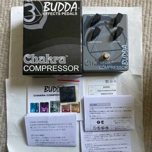 送料無料 BUDDA EFFECTS PEDALS Chakra COMPRESSOR Pedal ブッダ エフェクター チャクラ コンプレッサー の画像1