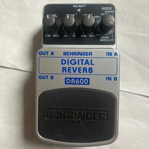 送料無料 BEHRINGER DR600 DIGITAL REVERB ベリンガー エフェクター デジタルリバーブ リバーブ