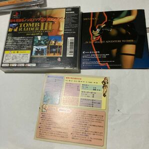 送料無料 PS トゥームレイダー3 トゥームレイダー4 トゥームレイダー5 PS1 プレイステーション TOMB RAIDER Ⅲ Ⅳ Ⅴ の画像5