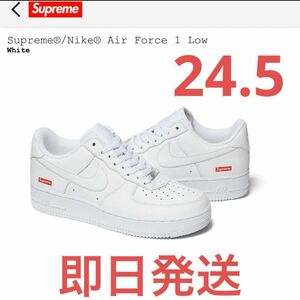 Supreme Nike Air Force 1 Low White 24.5cm