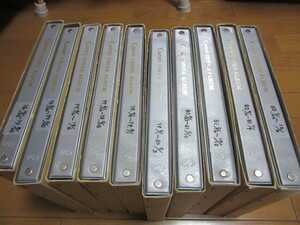 日本FDCコレクション　コメットアルバム10冊入り　1976年10月23日〜19823年12月6日 