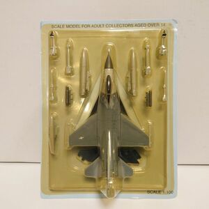 【訳アリ】 エアコンバットコレクション F-16 ファイティングファルコン 戦闘機 アメリカ空軍 デアゴスティーニ 1/100