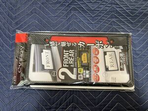 【希少・廃盤】【未使用】【軽用アダプタ欠品】カーボンナンバーフレームセット　K378 セイワ