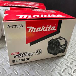 【未使用品(店頭展示品)】 マキタ(makita) リチウムイオンバッテリー 40V/8.0Ah BL4080F 純正 40Vmax 充電池 6個セット【格安出品♪】の画像2