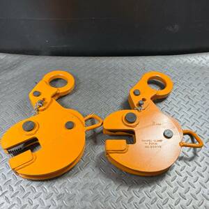 【中古品】 MANPEI CLAMP マンペイクランプ 2t 万平 PHP-2TON 2個 セット 台 【格安出品♪】