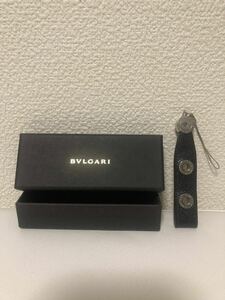 ★即決★レザー ブラック ブルガリBVLGARI 携帯 iPhone ストラップ B-zero1 Bzero1 B.zero1 ビーゼロワン ビーゼロ1