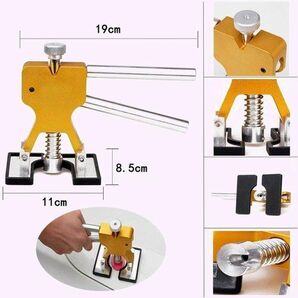 ToBeBold 33PCS 収納カバン付き DIY修理工具 板金工具 車 デントリペア デントリペアツール 232の画像2