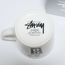 (新品未使用) STUSSY 仙台チャプト2周年記念 マグカップ ノベルティ 25周年記念_画像4