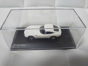 【未使用/美品】トヨタ 2000GT/ホワイト/京商/ミニカー