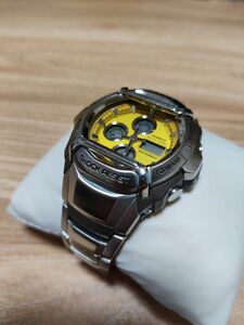 ■【美品】CASIO カシオ G-SHOCK 腕時計 2738 G-5210 文字盤 イエロー ■