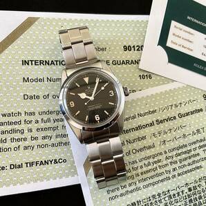 極上1016ミラー’ドット’ “ Tiffany “ !!! 安心の正規修理完了保証書の数々!!! 売り切りますの画像1