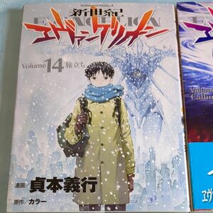 新世紀エヴァンゲリオン　１４,１３巻 （角川コミックス・エース　ＫＣＡ１２－１７） 貞本義行／漫画　カラー／原作