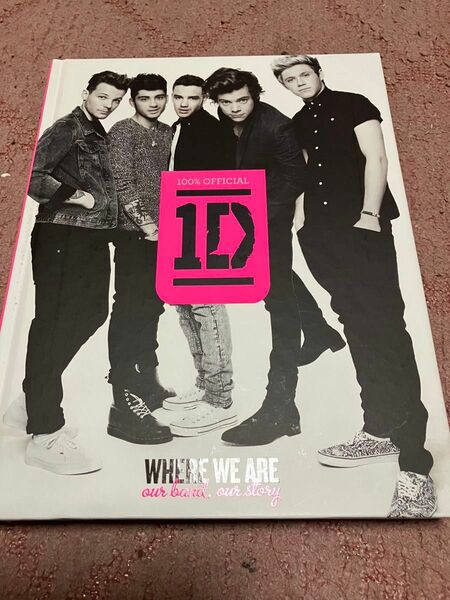 ワン.ダイレクト写真集(英字版)ONE DIRECTION WHERE WE ARE our band,our storyです。