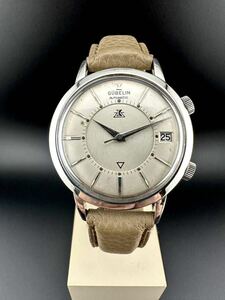 Gubelin Watch Jaeger-LeCoultre IPSOVOX Memovox Bumper Watch 自動巻き ギュブラン　ギュベリン　アラーム時計 メモボックス