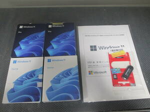 Windows11 Pro USB / Windows 11 Home USB / Windows 11 DSP 5個セット　現状