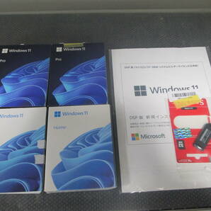 Windows11 Pro USB / Windows 11 Home USB / Windows 11 DSP 5個セット 現状の画像1