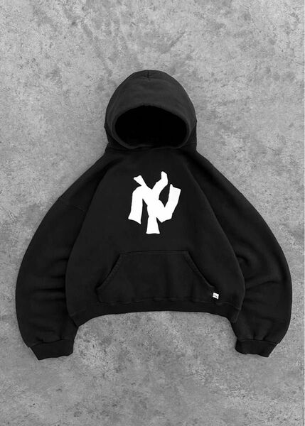 "NY NOODLE" AKIMBO HOODIE　L 