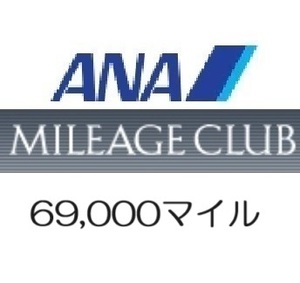 全日空ANA69,000マイル　希望の口座へ加算