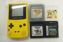 D621-N34-1058 ◎ NINTENDO 任天堂 GAMEBOY ゲームボーイカラー COLOR CGB-001 ゲーム機 現状品①◎_画像1