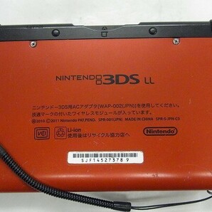 D602-N34-950 ◎ NINTENDO 任天堂 3DSLL SPR-001 ゲーム機 現状品①◎の画像3