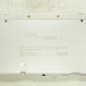 D594-N35-941 ◎ NEW NINTENDO 任天堂 3DS LL RED-001 ゲーム機 現状品①◎の画像3