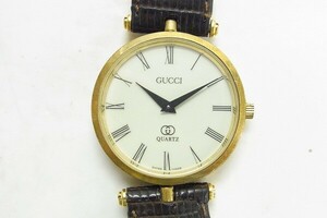 D544-Y25-2404 ◎ GUCCI グッチ メンズ クオーツ 腕時計 現状品①◎