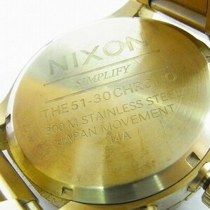 D350-N36-889◎ NIXON ニクソン メンズ クォーツ 腕時計 現状品③◎の画像3