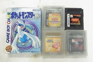 E244-N29-2767 ◎ GAMEBOY ゲームボーイ COLOR ソフト まとめ 現状品①◎