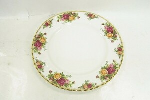 E221-Y33-42 ROYAL ALBERT ロイヤルアルバート OLD COUNTRY ROSES カップ＆ソーサー 現状品①