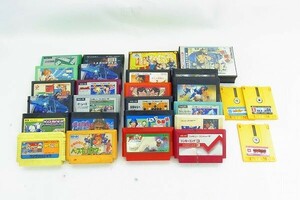 F084-J28-43 ファミコン など ゲームカセット 大量まとめセット 現状品③