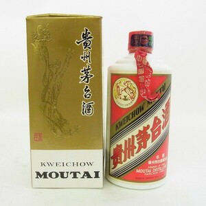 C021-S24-2721 貴州茅台酒 マオタイ酒 天女ラベル 500ml 53％ 未開栓 現状品⑧