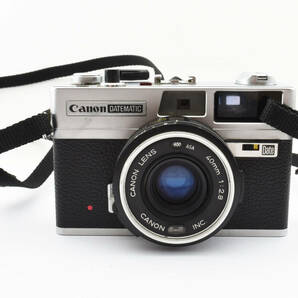 Canon DATEMATIC フィルムカメラ ボディ 40mm 1:2.8 動作未確認 デートマチックの画像1