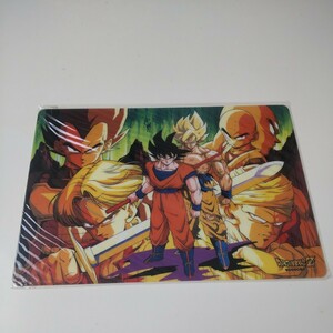 新品　未開封　未使用　ドラゴンボール　下敷き　文房具　孫悟空　鳥山明　映画　ノート　DRAGON BALL　劇場　バードスタジオ　ベジータ